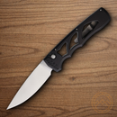 Piranha Knives Auto MagnaRaptor Folding Knife 3.5" MagnaCut Steel Blade Black Aluminum Handle