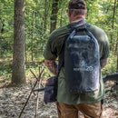 Pathfinder 20L Dry Bag Waterproof And Shoulder Carry Black 500D PVC Construction