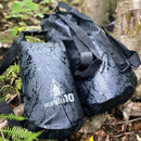 Pathfinder 20L Dry Bag Waterproof And Shoulder Carry Black 500D PVC Construction