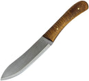 Pathfinder PKS Buffalo Fixed Knife 5.25" 1095HC Steel Blade Curly Maple Handle