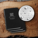 Rite In The Rain Mini Stapled Notebook 3 Pack Black Field-Flex Cover Universal