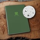 Rite In The Rain Large Stapled Notebook Green Field-Flex Cover 6.625" x 8.5"