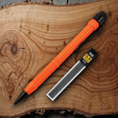 Rite In The Rain Precision Twist Pencil Orange Pocket Clip Eraser Medium Lead