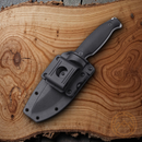 RUIKE Jager F118 Fixed Knife 4.5" 14C28N Steel Blade Black G10 Handle 118B