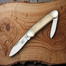 Rough Ryder Canoe Pocket Knife Stainless Steel Spear/Pen Blades Bone Handle