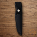 Rough Ryder Small Hunter Fixed Knife 3.13" 440 Steel Blade Yellow Delrin Handle