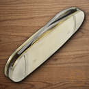 Rough Ryder Baby Sunfish Pocket Knife Stainless Steel Blades White Bone Handle