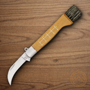 Rough Ryder Mushroom Folding Knife 2.63" Stainless Steel Blade Wood Handle