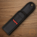 Rough Ryder Slim Design Fixed Knife 3.25" Stainless Steel Blade Stacked Leather Handle.