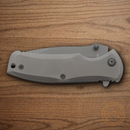 Rough Ryder Folding Knife 2.5" Stainless Steel Blade Gray Stainless Handle.