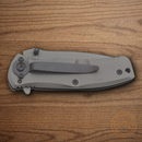 Rough Ryder Folding Knife 2.5" Stainless Steel Blade Gray Stainless Handle.