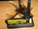 Rough Ryder Trapper Pocket Knife Stainless Steel Blades Moon Glow Synthetic Handle