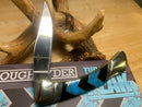 Rough Ryder Turquoise Peak Folding Knife 2.5" Stainless Steel Blade Faux turquoise/black jet Handle