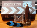 Rough Ryder Turquoise  Peak  Folding Knife 3" 440 Steel Blade Faux turquoise/black jet Handle