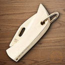 Rough Ryder Mini Folder Folding Knife Stainless Steel Blade Gold Stainless Handle