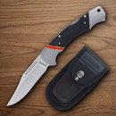 Rough Ryder Highland Folding Knife 3.25" Stainless Steel Blade Black G10 Handle