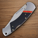 Rough Ryder Highland Folding Knife 3.25" Stainless Steel Blade Black G10 Handle