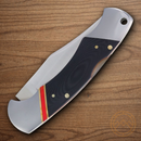 Rough Ryder Highland Folding Knife 3.25" Stainless Steel Blade Black G10 Handle