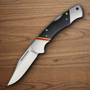 Rough Ryder Highland Folding Knife 3.25" Stainless Steel Blade Black G10 Handle
