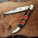 Rough Ryder Black Widow Folding Knife Stainless Steel Blade Synthetic Handle