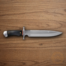 Rough Ryder Highland Fixed Knife 10.75" Stainless Steel Blade Black G10 Handle