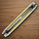 Rough Ryder Canoe Pocket Knife Carbon Steel Blade Yellow Synthetic Handle