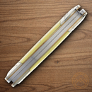 Rough Ryder Canoe Pocket Knife Carbon Steel Blade Yellow Synthetic Handle