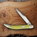 Rough Ryder Toothpick Folding Knife Carbon Steel Blade Smooth Synthetic Handle