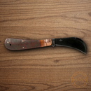 Rough Ryder Folding Knife Stainless Steel Blade  Amber Sawcut Bone Handle