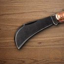 Rough Ryder Folding Knife Stainless Steel Blade  Amber Sawcut Bone Handle