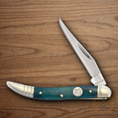 Rough Ryder Toothpick Folding Knife Stainless Steel Blade Blue Bone Handle