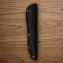 Rough Ryder Spike Fixed Knife 4" Titanium Steel Blade Black/Red G10 Handle