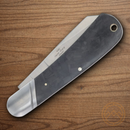 Rough Ryder Midnight Ice Cotton Folding Knife 440 Steel Blade Black Carbon Fiber Handle