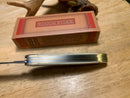 Rough Ryder Stockman Pocket Knife 440 Steel Blades White Bone Handle.