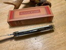 Rough Ryder Stockman Pocket Knife 440 Steel Blades White Bone Handle.