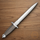Rough Ryder Dagger Fixed Knife 9" Stainless Steel Blade Wire Wrapped Handle.