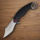 Rough Ryder Carry One Folding Knife 4.5" Stainless Steel Blade Black Aluminum Handle