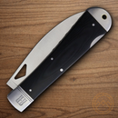 Rough Ryder Chef Folding Knife 4" Stainless Steel Blade Black Micarta Handle