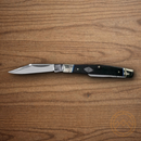 Rough Ryder Whittler Pocket Knife Carbon Steel Blades Black Micarta Handle