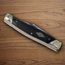 Rough Ryder Stockman Pocket Knife Carbon Steel Blades Black Micarta Handle