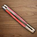 Rough Ryder Baby Toothpick Folding Knife Stainless Steel Blade Red Bone Handle