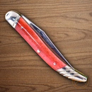 Rough Ryder Baby Toothpick Folding Knife Stainless Steel Blade Red Bone Handle