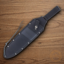 Rough Ryder Highland Thrower Fixed Knife 9.5" Stainless Steel Blade One Piece Construction