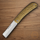 Rough Ryder APTA Folding Knife 2.75" VG-10 Steel Blade Hammered Brass Handle