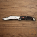 Rough Ryder Desert Fox Hunter Folding Knife Stainless Steel Blades Black/Orange G10 Handle