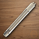 Rough Ryder Folding Knife Stainless Steel Blade White Micarta Handle