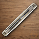 Rough Ryder Fox Congress Pocket Knife Stainless Steel Blades White Micarta Handle