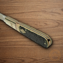 Rough Ryder Granddad Barlow Folding Knife Stainless Steel Blade Buckshot Bone Handle