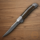 Rough Ryder Tater Skin Series Rogue Fixed Knife 4.25" 440 Steel Blade  Brown Burlap Micarta Handle