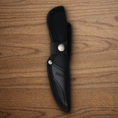 Rough Ryder Small Highland Fixed Knife 3.13" 440 Steel Blade Black G10 Handle
